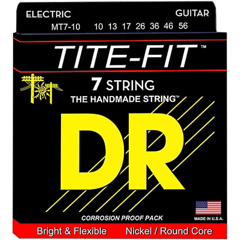 DR Handmade Strings MT7-10 7 Electric Guitar Strings Medium - 10-56