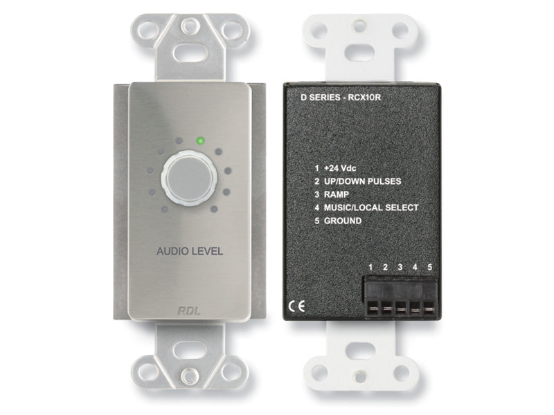 RDL DS-RCX10R Remote Volume Control Wall Plate pour RCX-5C