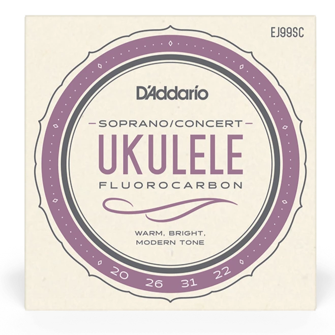 D'Addario EJ99SC Pro-Arte Carbon Soprano / Concert Ukulele String Set