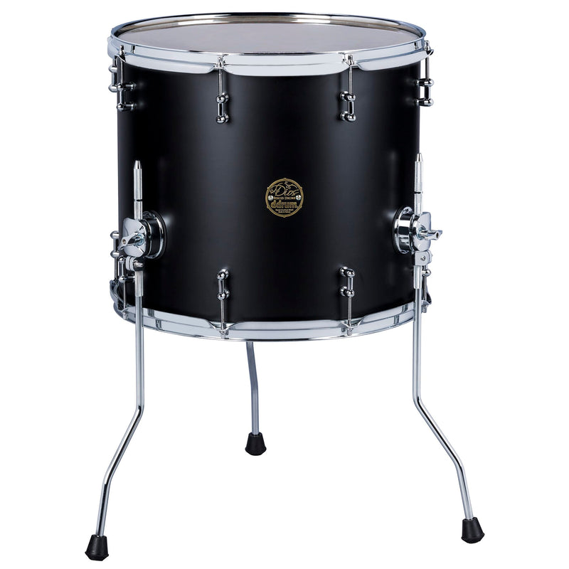 DDrum DIOS Floor Tom (Satin Black) - 14x14