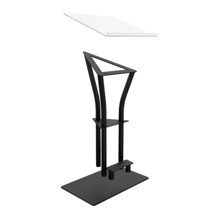 Global Truss DT-ERGO-LECTERN-BLK Ergonomic Lectern (Black)