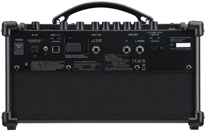 BOSS D-Cube-LX Dual Cube LX 2 x 4 pouces AMP combo portable 10 watts