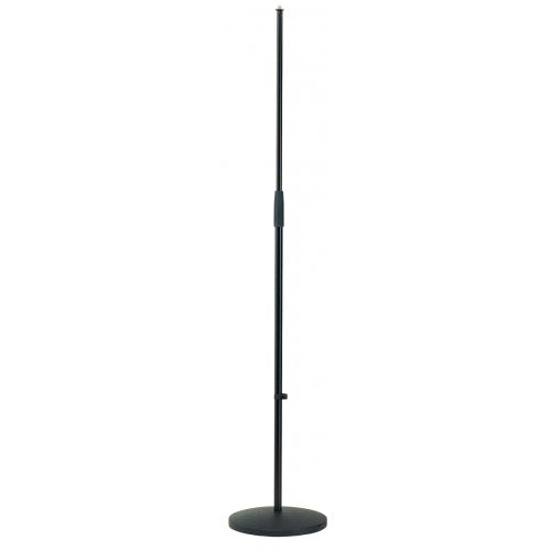K&M 260/1 Round Base Microphone Stand (Black)