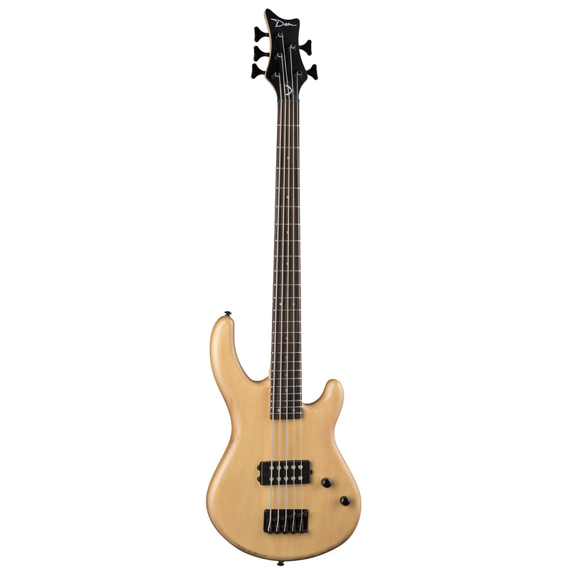 Dean EDGE 1 5 Strings Electric Bass Guitar (Satin Natural)