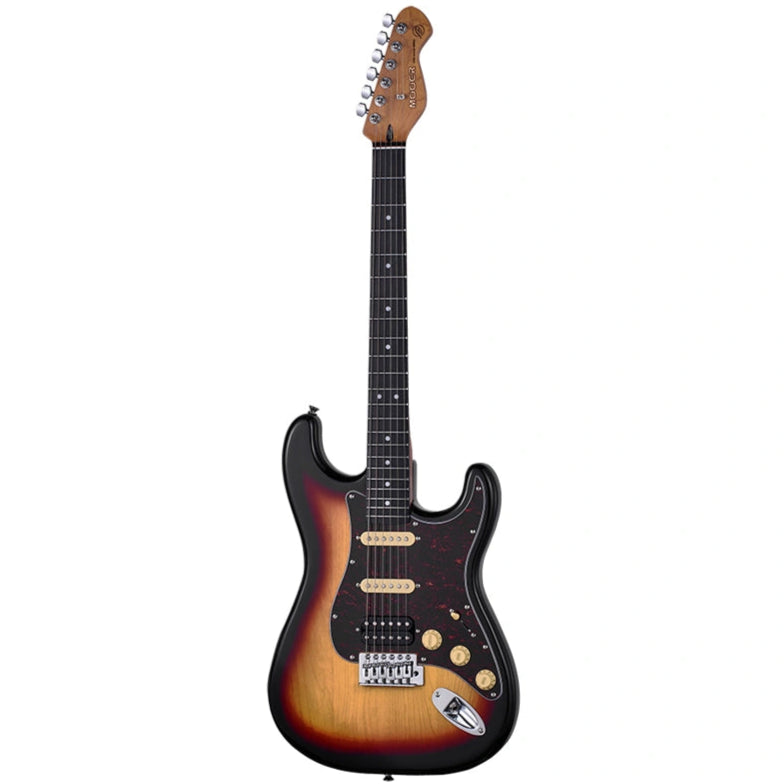 Mooer MSC10-PRO-SB Electric Guitar (Sunburst)