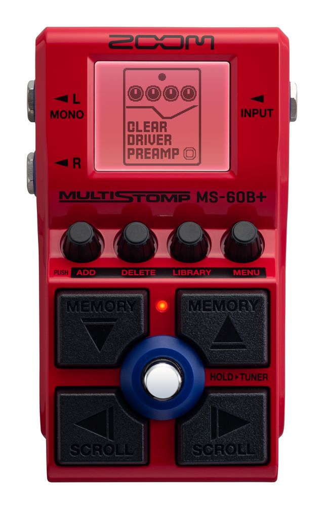 Zoom MS-60B+ Bass MultiStomp Pedal