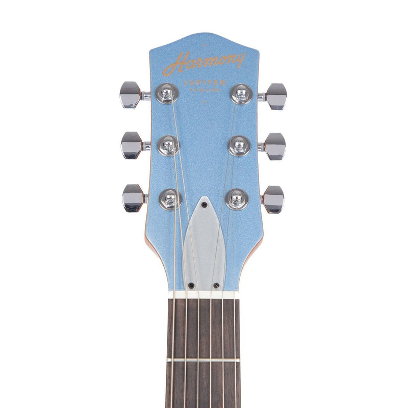 Harmony JUPITER THINLINE Semi Hollow-Body Electric Guitar (Sky Blue)
