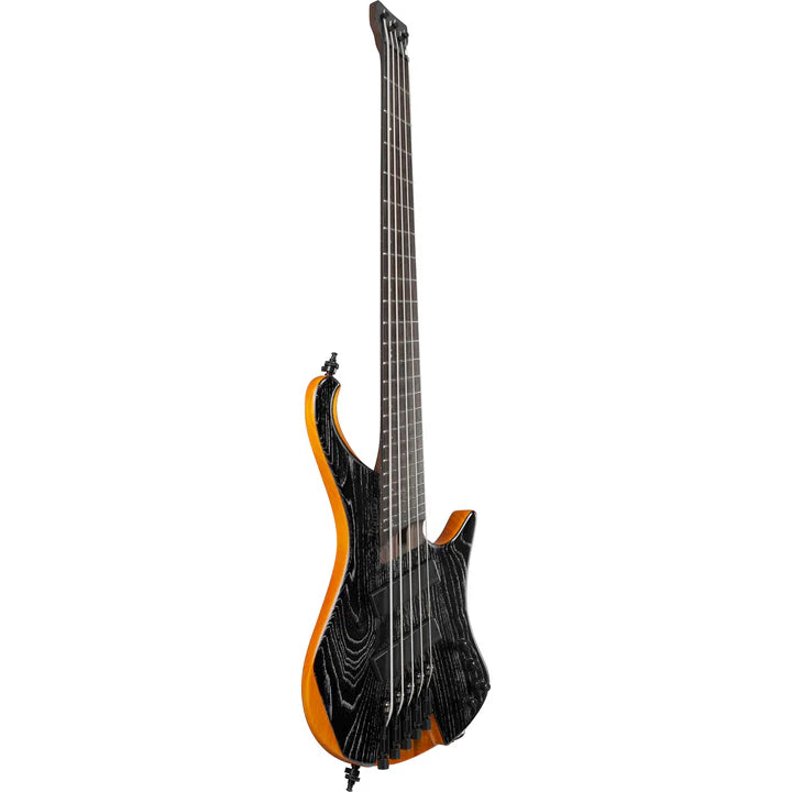 Ibanez EHB1135MSSKL 5 Strings Headless Mutli-Scale Electric Bass Guitar (Silver Wave Black Low Gloss)