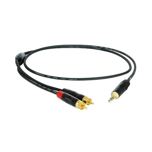 Digiflex HIN-1K-2R-10 1/8'' To RCA Cable - 10 Foot
