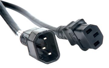 American DJ ECCOM-10 Accu-Cable Câble de liaison d'alimentation IEC - 10 FT