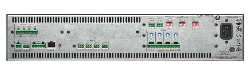 Cloud Electronics CV4250 4 Channel Digital DSP Amplifier