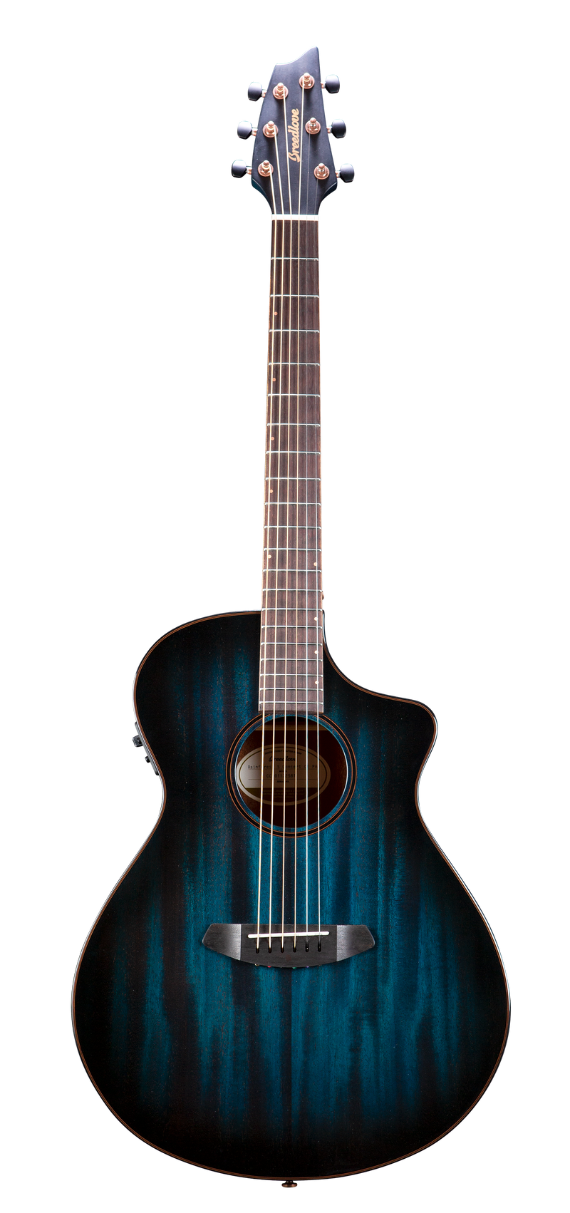 Breedlove RFCN51CEAMAM ECO Rainforest S Concert CE Acoustic-Electric Guitar (Papillon African Mahogany)