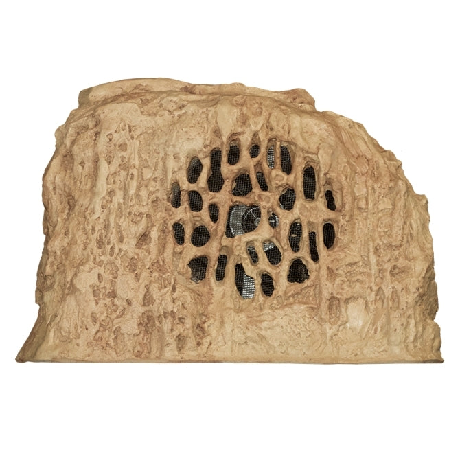 Rockustics ECONOROCK-S-T 2-way Outdoor Rock Speaker with Transformer (Sandstone) - 6.5"