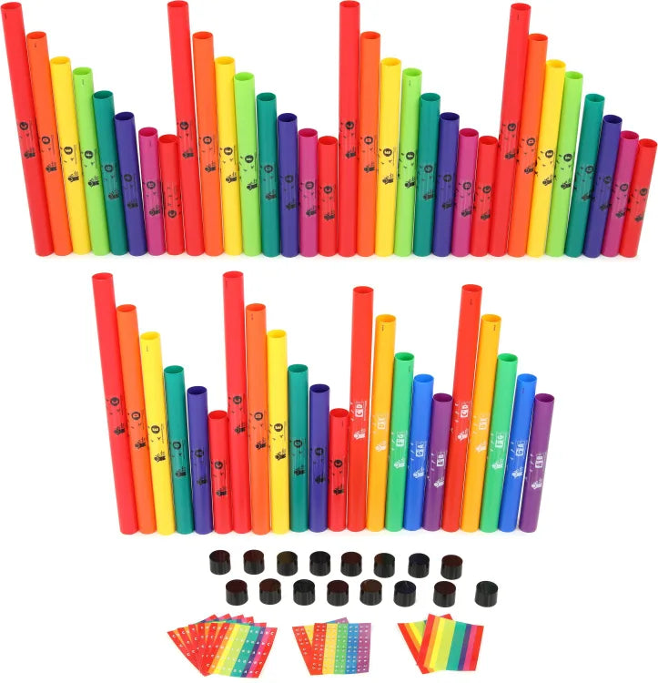 Boomwhackers BW54TB Classroom Pack - 54 Tubes