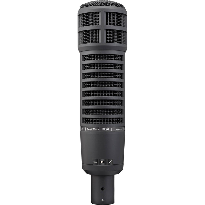 Electro-Voice RE20-BLACK Dynamic Cardioid Microphone (DEMO)