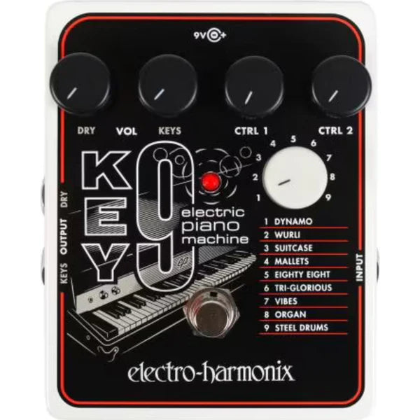 Pédale de machine à piano électrique Electro-Harmonix KEY9