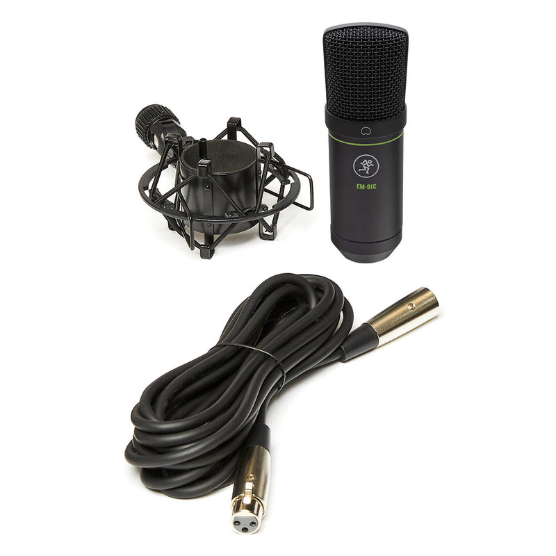 Microphone à condensateur à grand diaphragme Mackie EM-91C