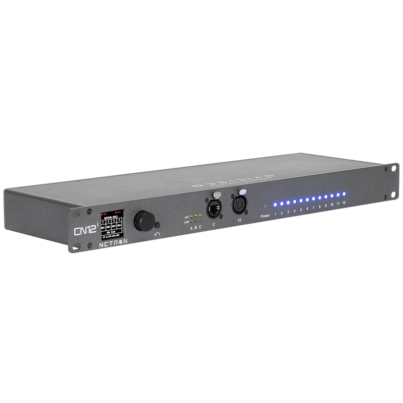 Obsidian NRE234 12-Port Ethernet DMX Gateway