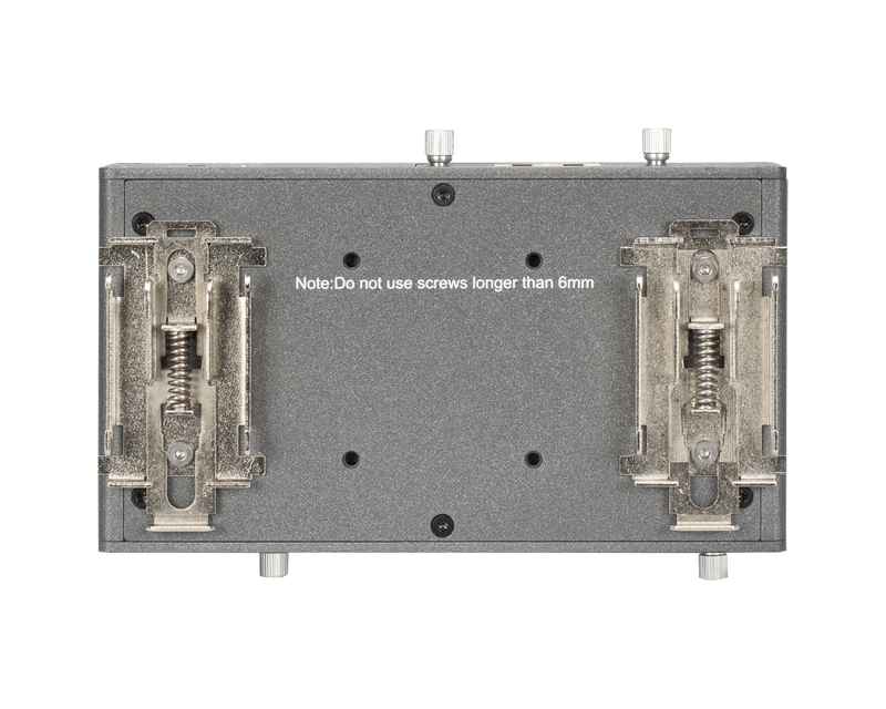 Obsidian EN6D DIN Mount de rail 6 voies Ethernet à DMX Gateway