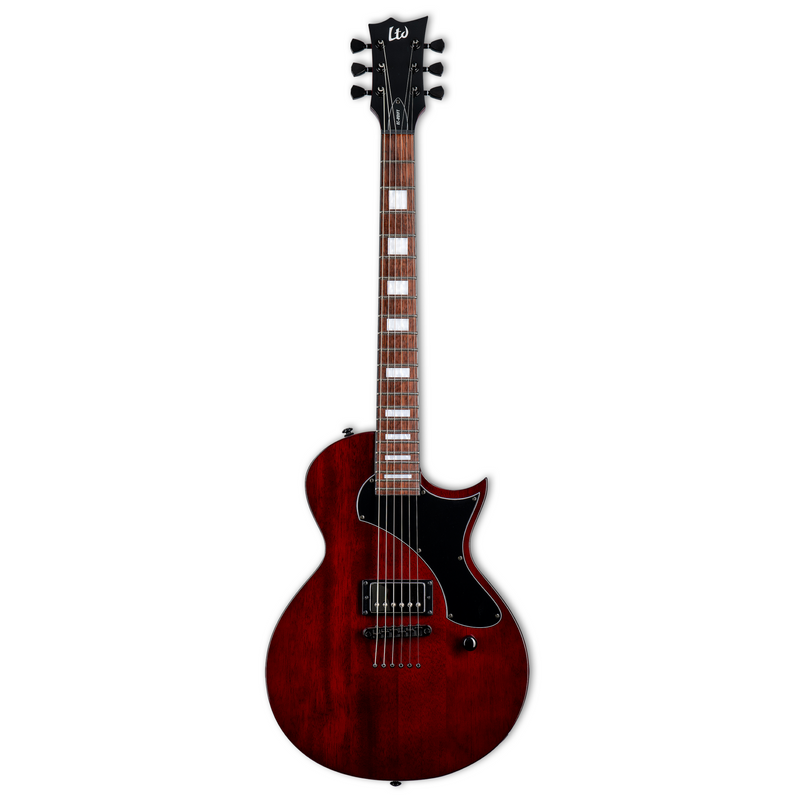 Guitare électrique ESP LTD EC-201FT (voir à travers la cerise noire)