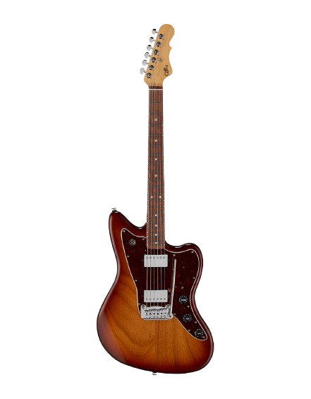 G&L FDDOHH-OST-CR Fullerton Deluxe Doheny HH Electric Guitar (Old School Tobacco Sunburst)