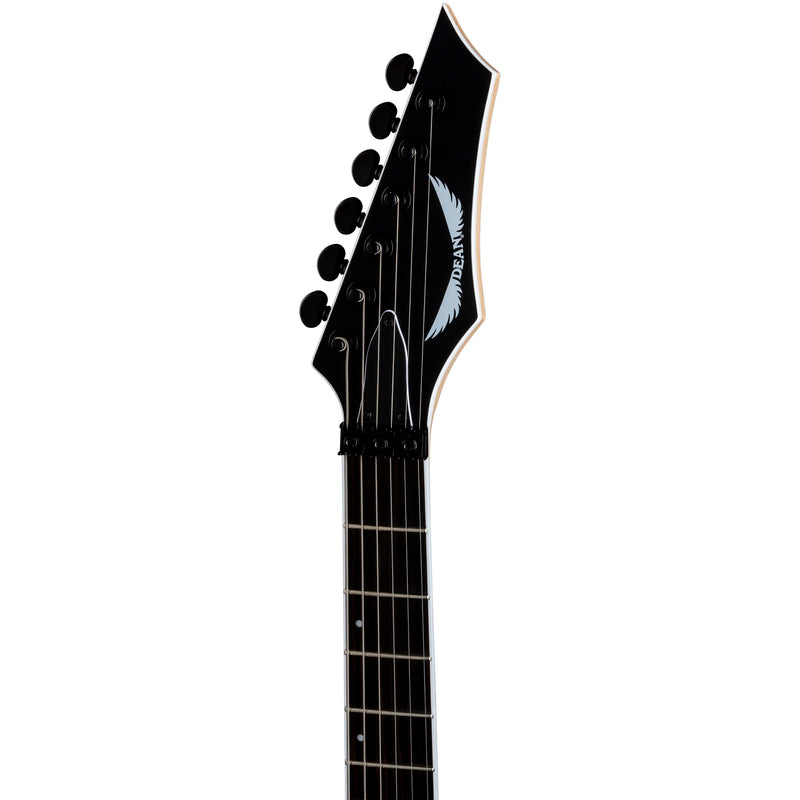 Dean Guitars EXILE F FL BKS Exile Select Floyd Fluence Electric Guitars (Black Satin)