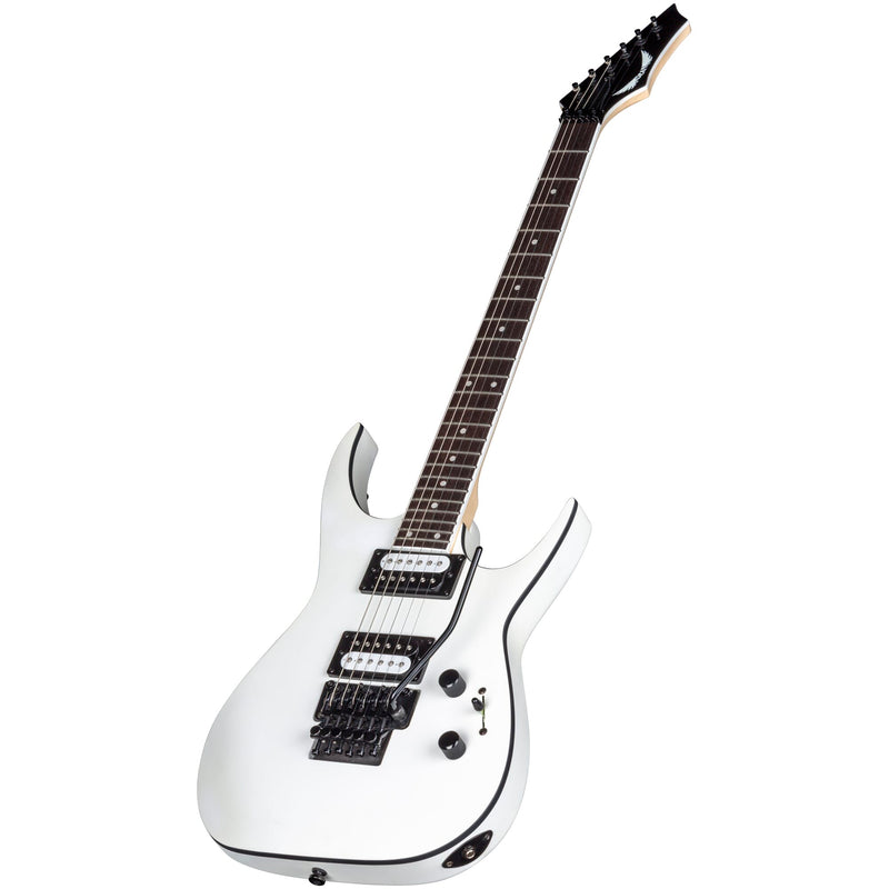 Dean Guitars EXILEX F SWH Exile X Floyd Electric Guitar (Satin White)