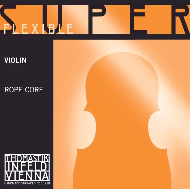 Thomastik Infeld Vienna SUPERFLEXIBLE jeu de cordes pour violon 4/4 - 32,5 cm (