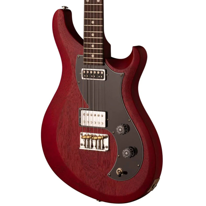 PRS S2 VELA SATIN Guitare électrique (Vintage Cherry Satin)