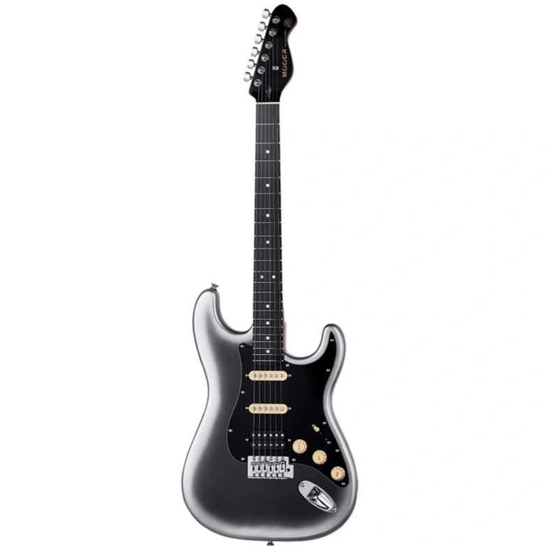 Mooer MSC10-PRO-DS Electric Guitar (Dark Silver)