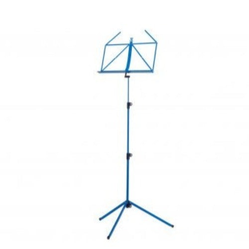 K&M 100/1 3-Piece Folding Music Stand (Blue)