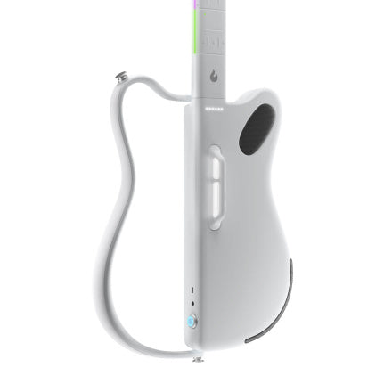 Lava Music LAVA GENIE Smart Foldable Electric Guitar (White)