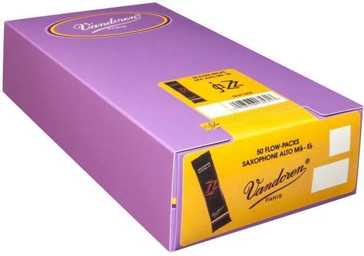 Vandoren SR412/50 ZZ Alto Saxophone Reeds Strength - 2 (Box of 50)