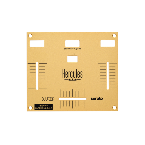 Hercules INPULSET7-PRM-FADERMOD Premium Crossfader and 2 Volume Faders of Improved Quality, with Reinforced Travel