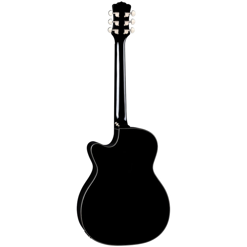 Luna FAUNA Dragon Guitare Acoustique/Électrique - Noir Classique 