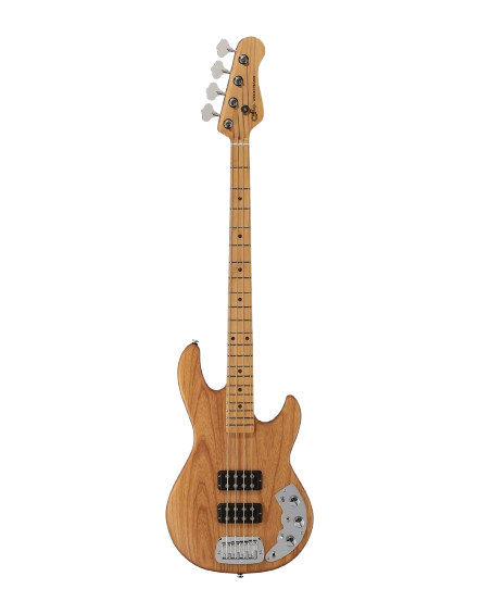 G&L L2000-CLF-NAT-MP CLF Research L2000 Electric Bass Guitar (Natural Gloss)
