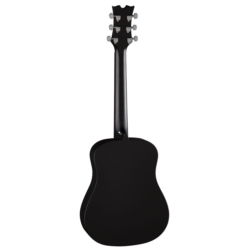 Dean FLY BKS - Guitare acoustique taille 3/4 - Noir satiné