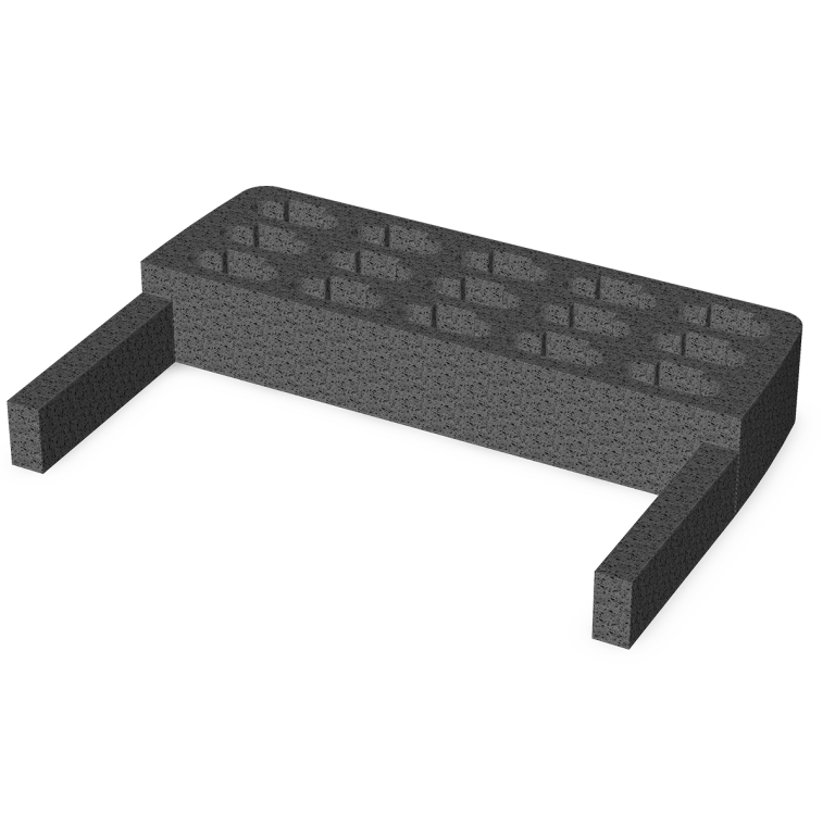 Williams AV FMP 057 15-slot Foam insert