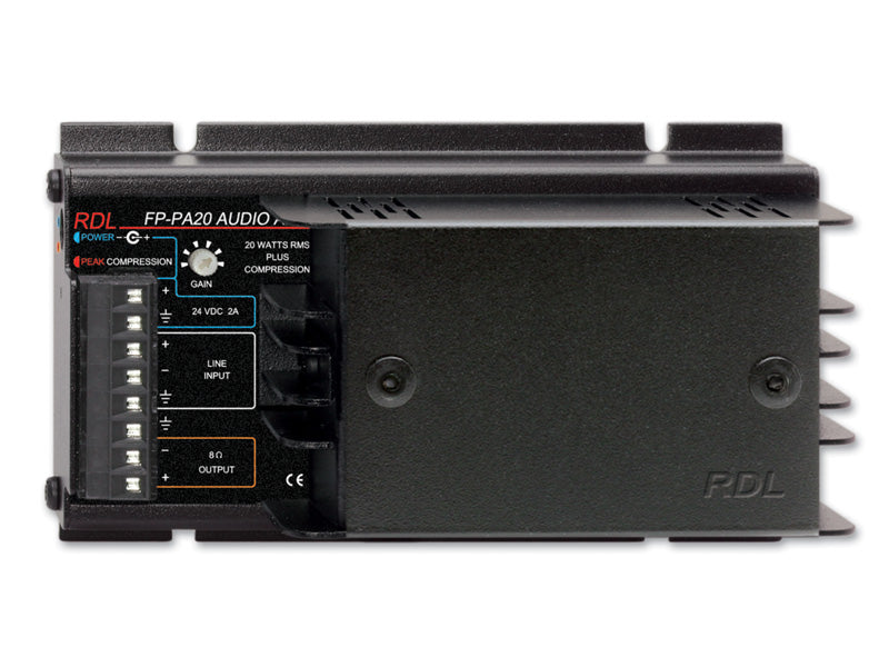 RDL FP-PA20 Mono Audio Amplifier - 20W