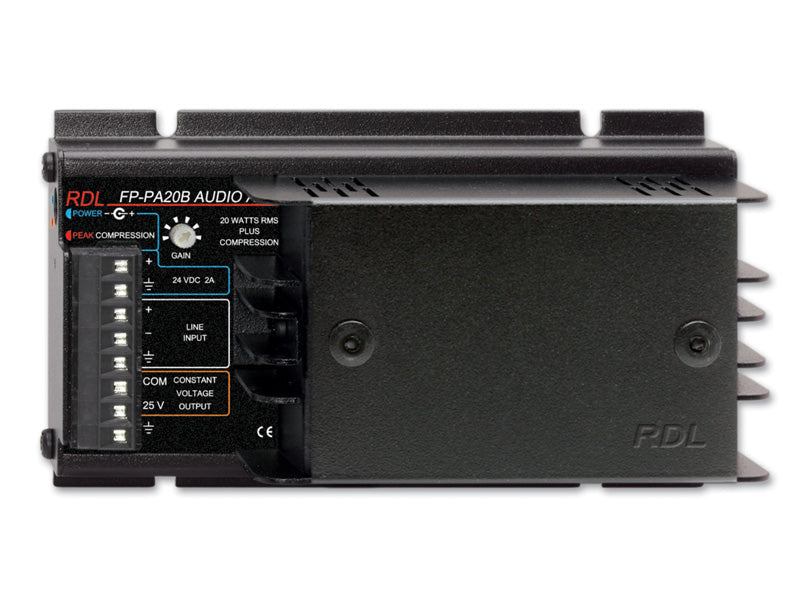 RDL FP-PA20B Mono Audio Amplifier - 20W