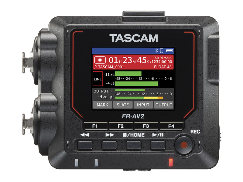 Tascam FR-AV2 Compact 32-Bit-Float Field Recorder and Timecode Generator