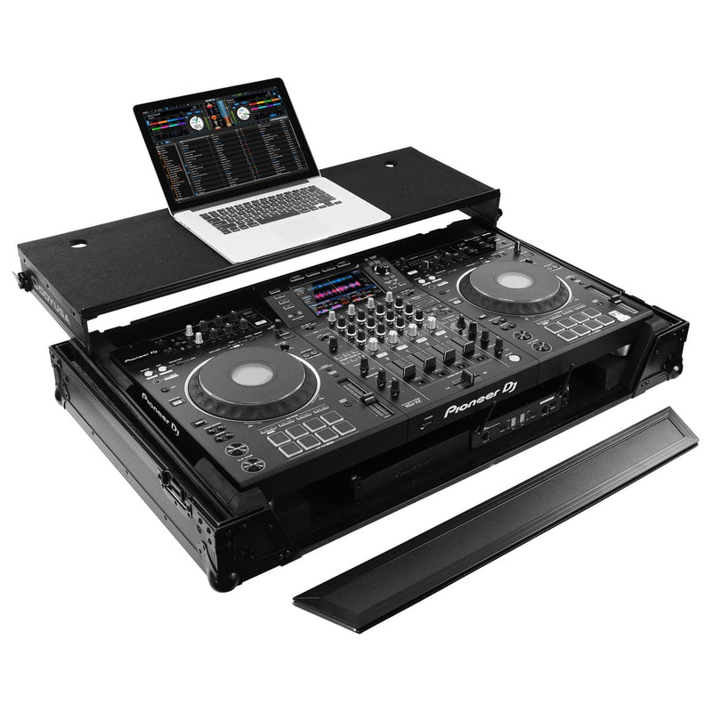 Odyssey FZGSXDJXZW1BL Pioneer XDJ-XZ Black Label Glide Style Case w/Wheels and 1U Rack (DEMO)