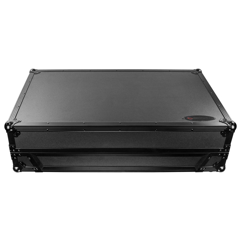 Odyssey FZGSXDJXZW1BL Pioneer XDJ-XZ Black Label Glide Style Case w/Wheels and 1U Rack (DEMO)