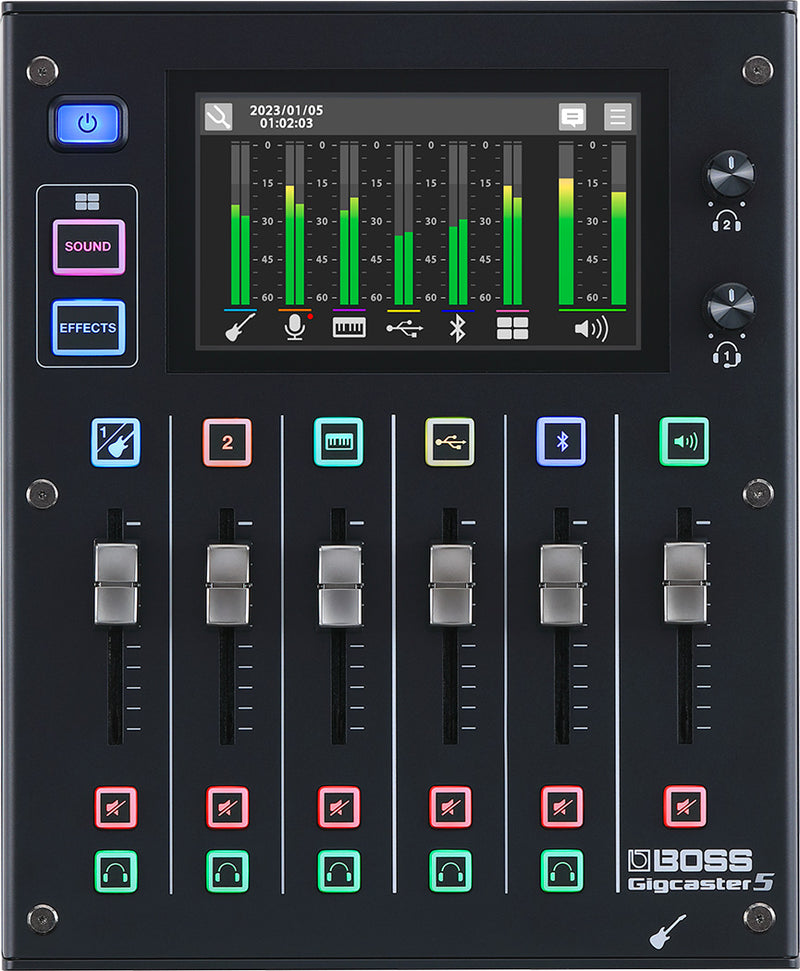 Boss GCS-5 5 Channel Recording / Streaming Mixer
