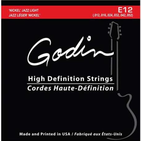 Godin Guitars E12 Electric Guitars HD Strings