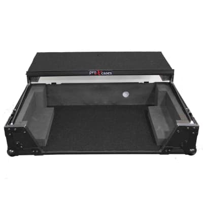 ProX XS-DNMC3000-LTBL Digital Controller Flight Case w/ Laptop Shelf Black On Black
