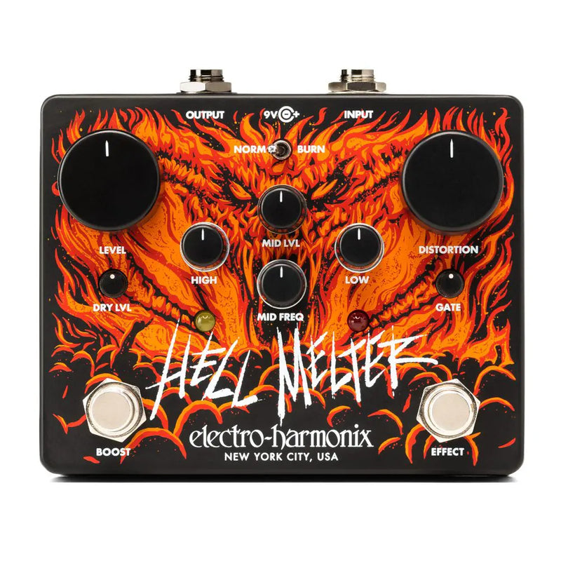Electro-Harmonix HELL MELTER Chainsaw Distortion Pedal