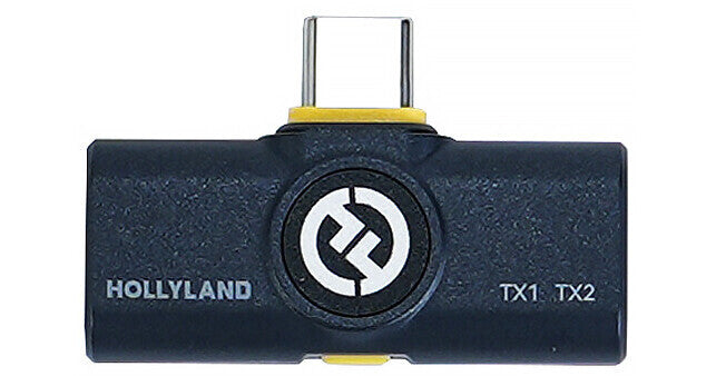 Hollyland LARK M2 USB-C RECEIVER Wireless Receiver with USB-C Connector for Mobile Devices (2.4 GHz)