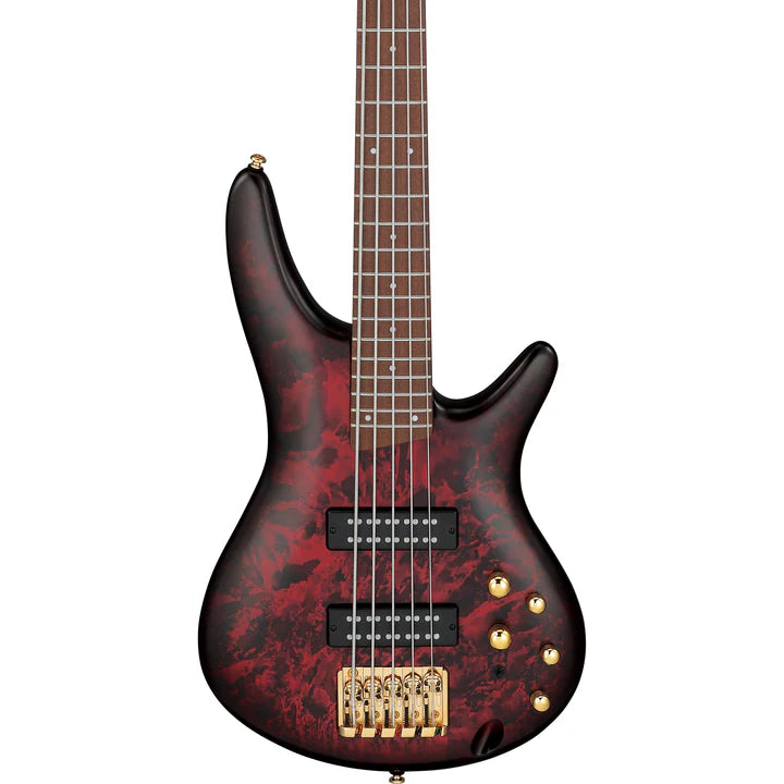 Ibanez SR305EDXWZM 5 String Electric Bass Guitars (Wine Red Frozen Matte)