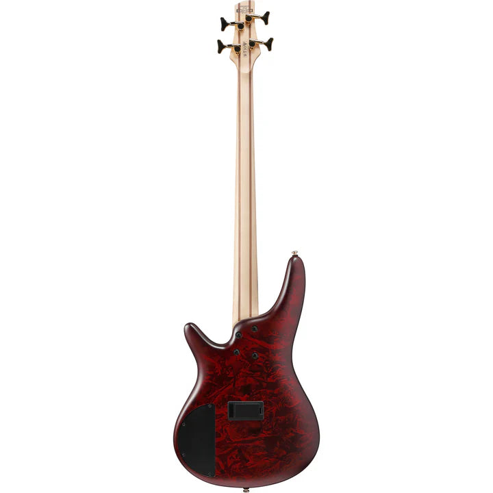 Ibanez SR300EDXWZM Electric Bass Guitar (Wine Red Frozen Matte)